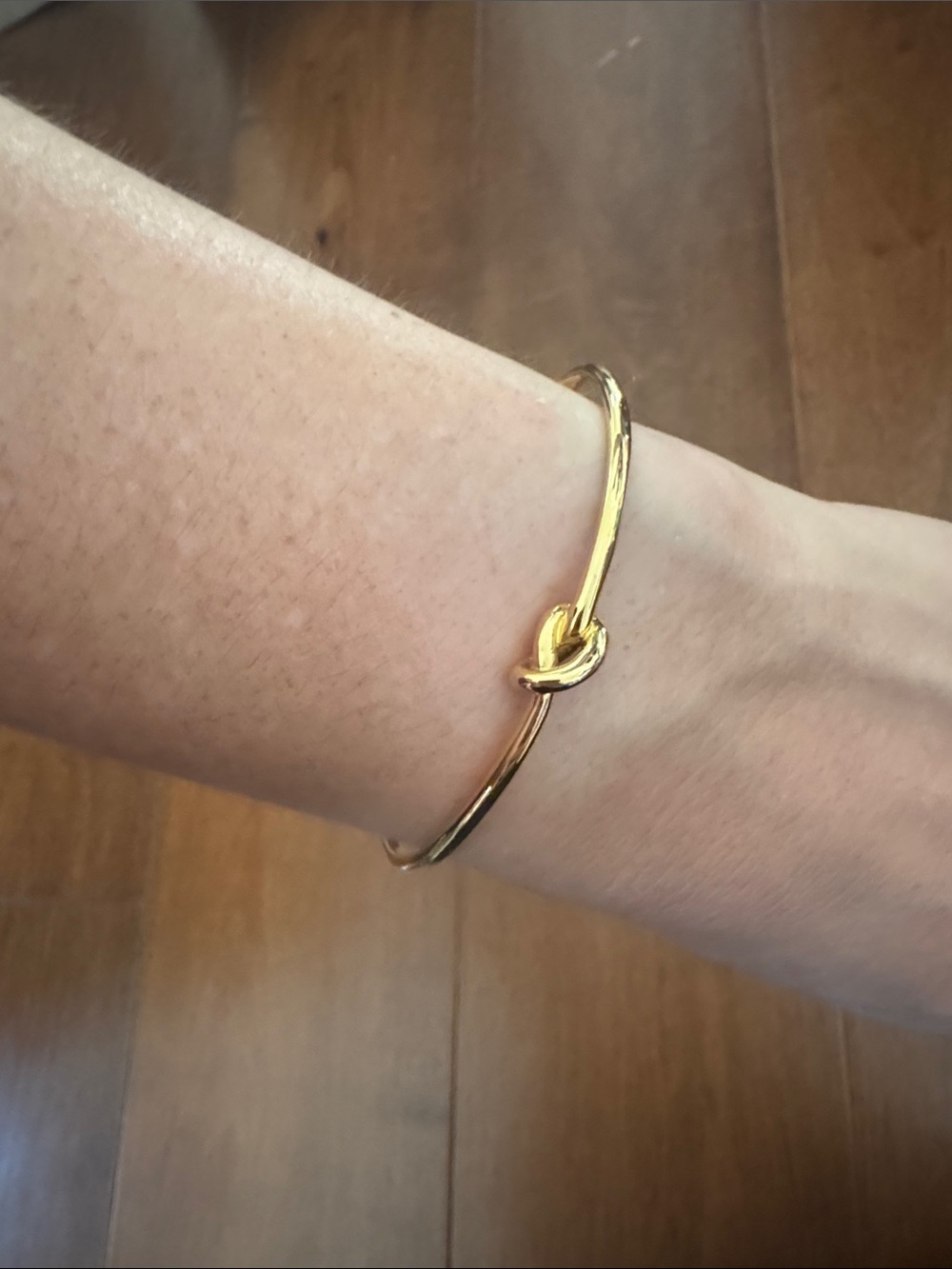 Stella & Dot Gold Knot Cuff Bangle Bracelet - Women Jewelry